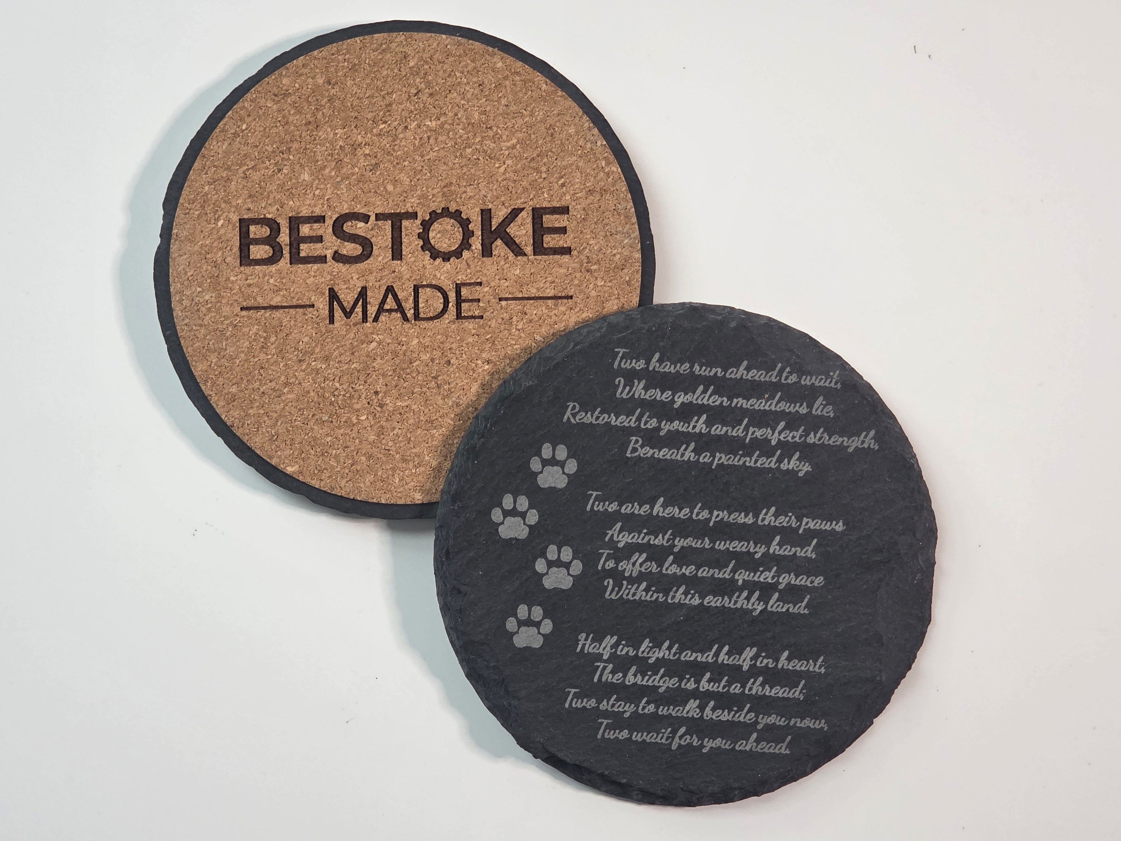 Slate coasters
